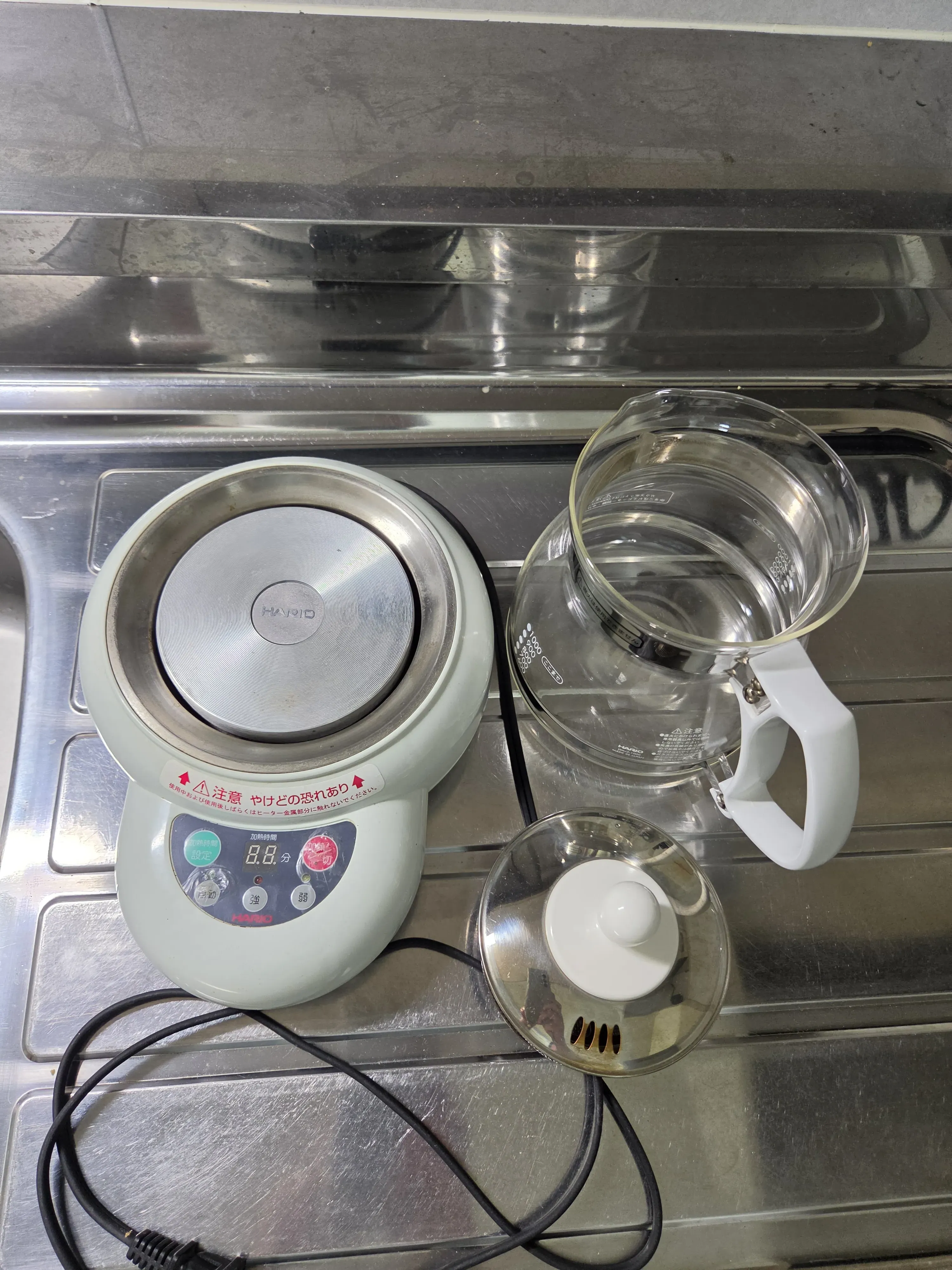 電気式漢方煎じ器の使用例