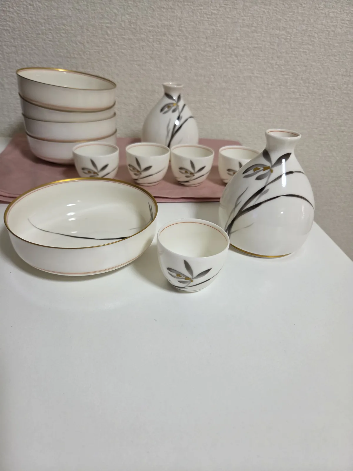 香蘭社の徳利・ぐい呑み・小鉢セット